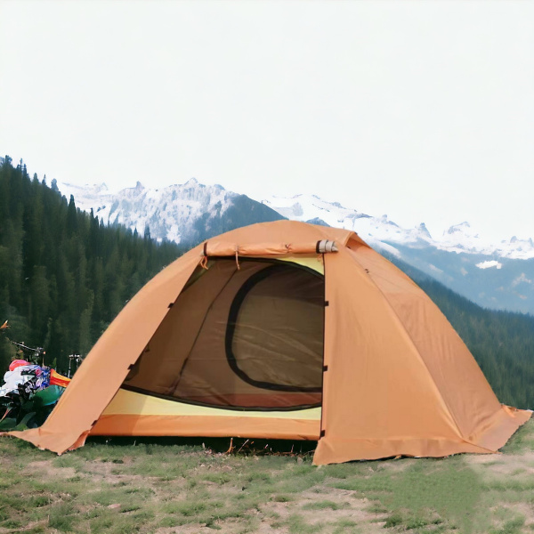 Палатка туристическая 2х-местная двухслойная с тамбуром